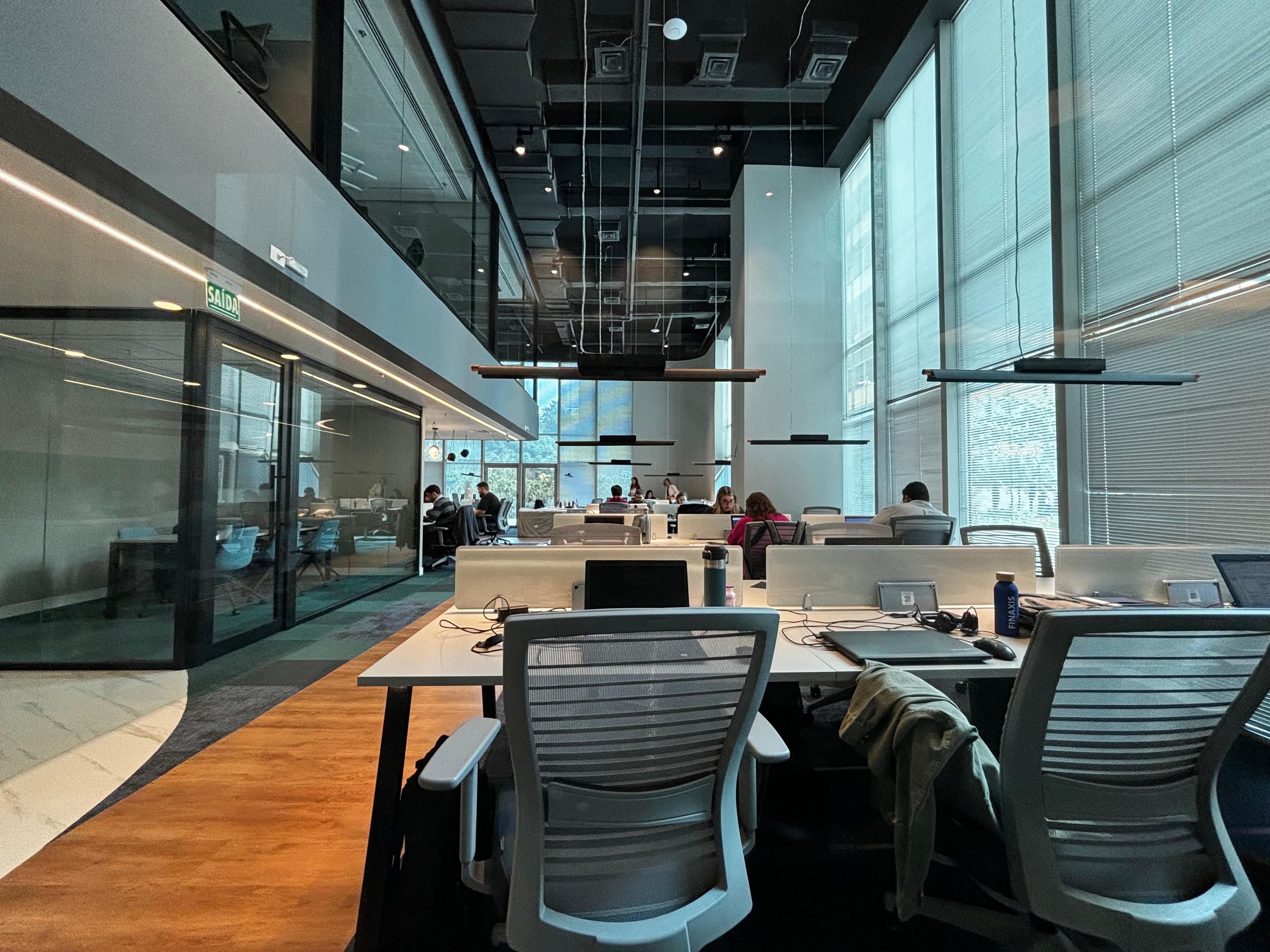 Ambiente corporativo da Finaxis